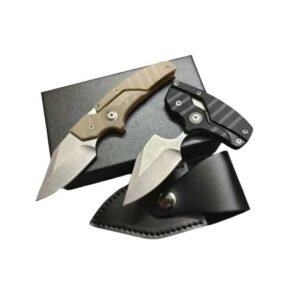 2-in-1 vouwen D2 Push Dagger